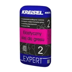 Klej KREISEL EXPERT 2 - elastyczny klej do gresu, idealny na ogrzewanie podłogowe i ścienne.