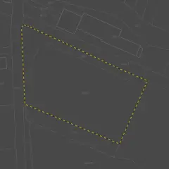 Mapa ewidencyjna z zaznaczoną działką 258/1. Jak sprawdzić kto jest właścicielem działki? Sprawdź numer działki na mapie.