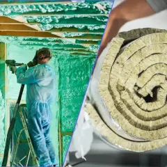 Piana PUR w sprayu kontra wełna mineralna w rolce – porównanie materiałów izolacyjnych.