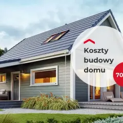 Uroczy, drewniany dom 70 m² z werandą i tarasem. Idealny na działkę, może być budowany bez pozwolenia.