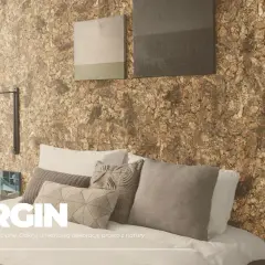 Korek Virgin na ścianę: odkryj unikatową dekorację. Wady i zalety naturalnego materiału w sypialni.