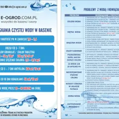 Jak utrzymać czystą wodę w basenie: regulacja pH 7,0-7,4, chlorowanie 0,3-0,6 mg/l, zwalczanie glonów i filtracja 10-16h/dobę.