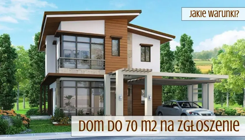 Nowoczesny dom do 70 m2 na zgłoszenie, idealny na działkę rolną. Zapytaj o warunki!